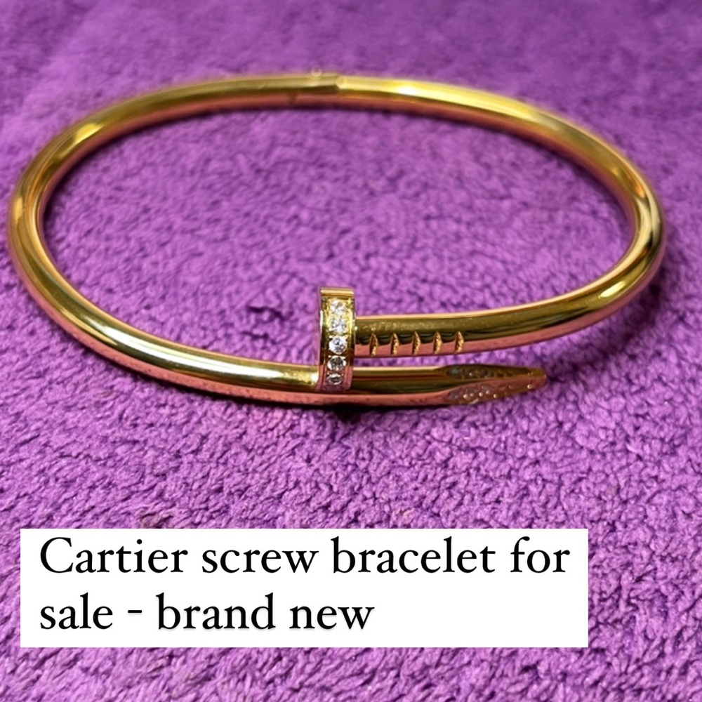 Handmade Custom Bracelet Cartier look alike!